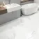Carrara White Gloss Marble Effect Floor Tile