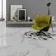 Carrara White Gloss Marble Effect Ceramic Floor Tile 