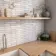 Cool Ash Grey Brick Effect Matt Ceramic Wall Tile