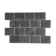 Esla Black Cobblestone Effect Matt Porcelain Wall Tile