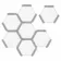 Fusion White Marble Effect & Stone Border Hexagon Tile