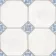 Leeds Blue Patterned Matt Porcelain Floor Tile