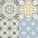Windsor Multi Patterned Matt Porcelain Wall and Floor Tile
