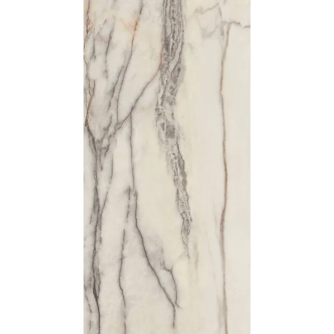 Amazonas Grey Marble Effect Semi Polished Porcelain Tile