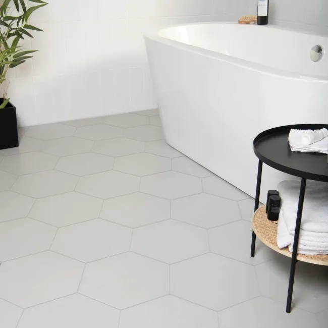 Apollo Hexagon Grey Wall and Floor Tile