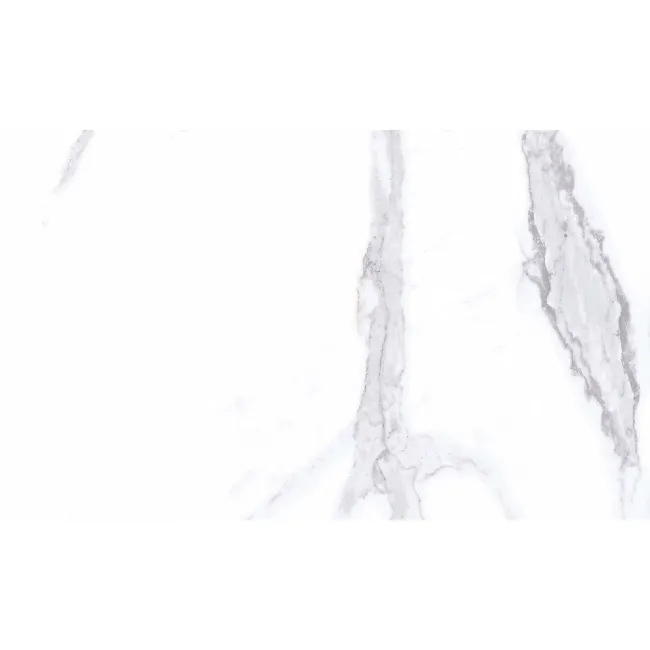 Carrara White Marble Effect Gloss Ceramic Wall Tile