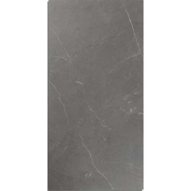 Galicia Anthracite Marble Tile Luxury Click Vinyl Flooring 5mm