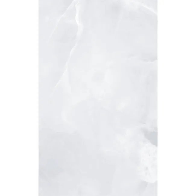 Garner White Onyx Marble Effect Gloss Ceramic Wall Tile