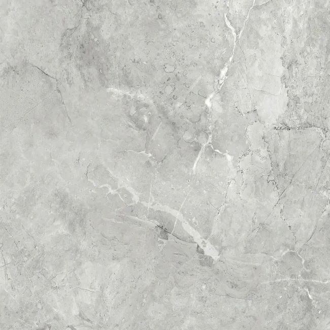 Immense Grey Stone Effect Polished Porcelain Floor Tile