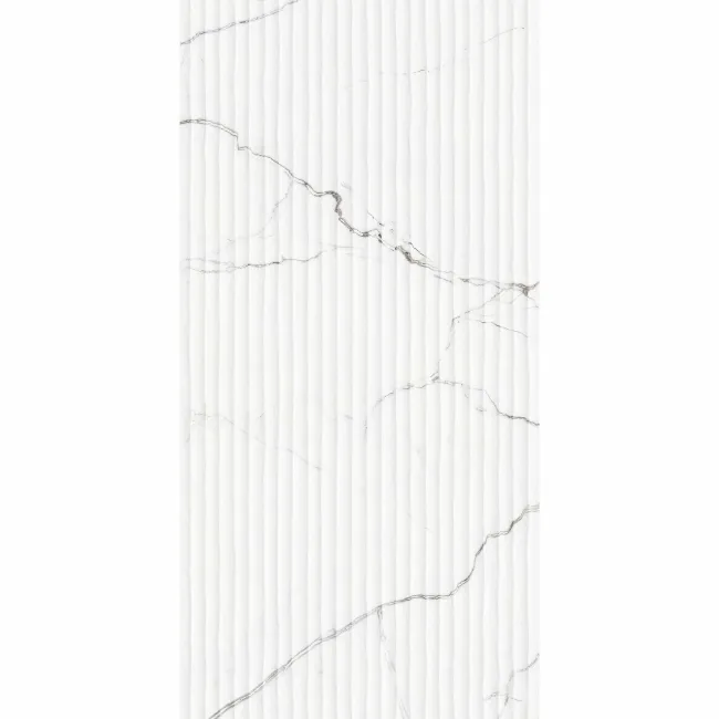 Roca Lincoln Decor White Marble Effect Matt Porcelain Wall Tile