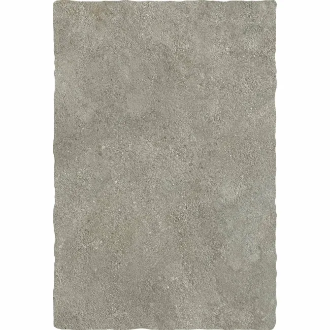 Mineral Dark Grey Rustic Edge Stone Effect Porcelain Tile 