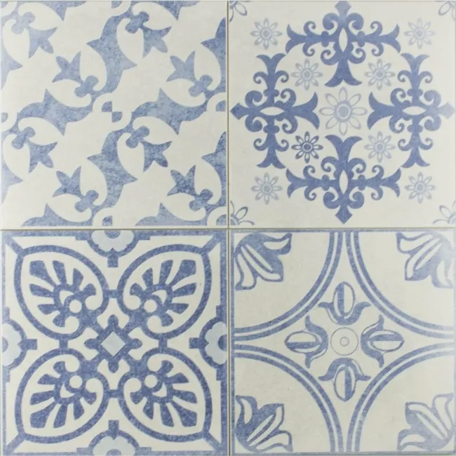 Skyros Delft Blue Wall and Floor Tiles