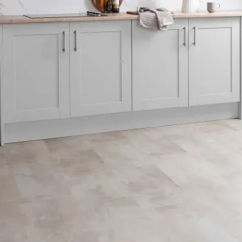 Antalya Beige Stone Tile Luxury Click Vinyl Flooring 5.5mm