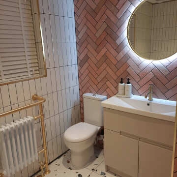 Artesano Rose Mallow Wall Tiles