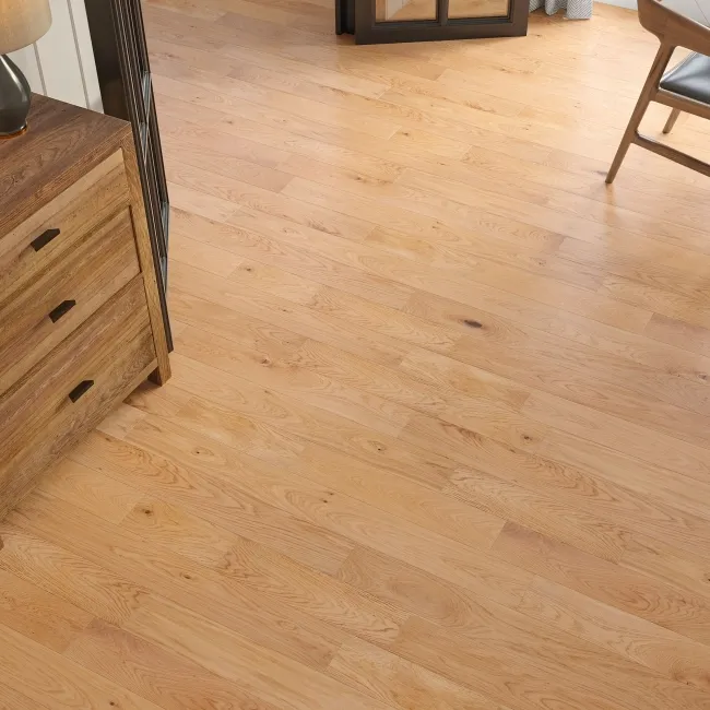 Bracknell Natural Oak Engineered Wood Flooring 10mm Lacquered