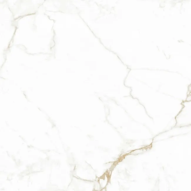 Carrera Gold Marble Effect Rectified Large Polished Porcelain Floor Tile