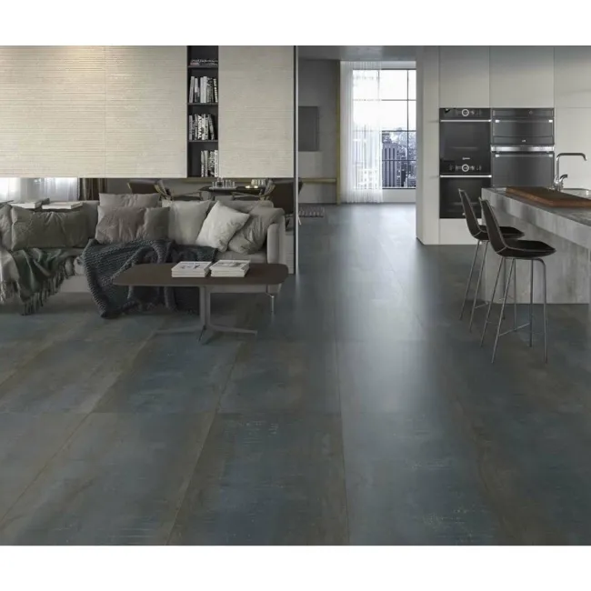 Metal Iron Rectified Porcelain Wall And Floor Tile