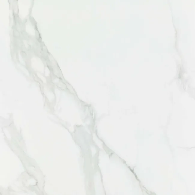 Place White Marble Effect Large Polished Porcelain Tile