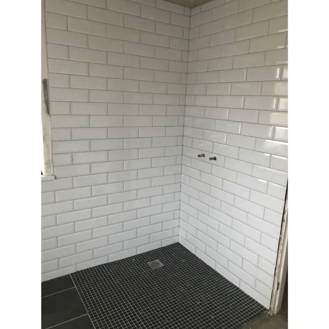 Ceramic Wall White Metro Tiles