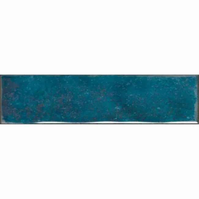 Style Aqua Blue Brick Effect Gloss Ceramic Wall Tile