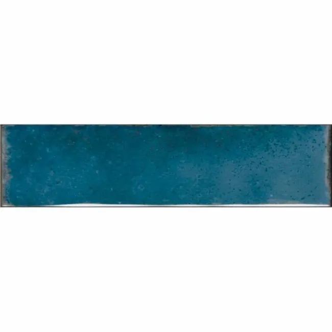 Style Aqua Blue Brick Effect Gloss Ceramic Wall Tile
