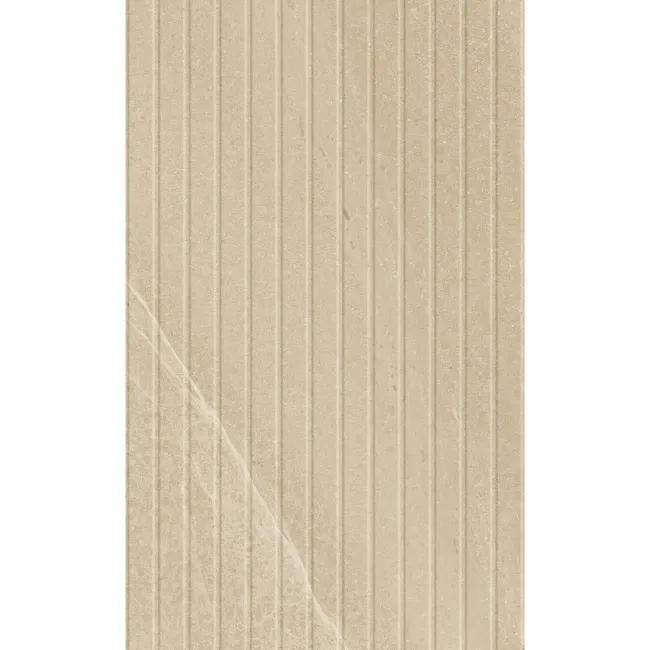 Urbano Beige Decor Stone Effect Matt Ceramic Wall Tile