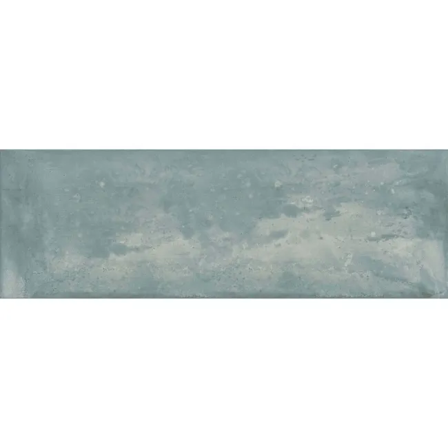 Zellige Ocean Blue Gloss Porcelain Tile