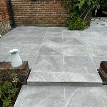 Maverick Grey Outdoor Slab Tiles