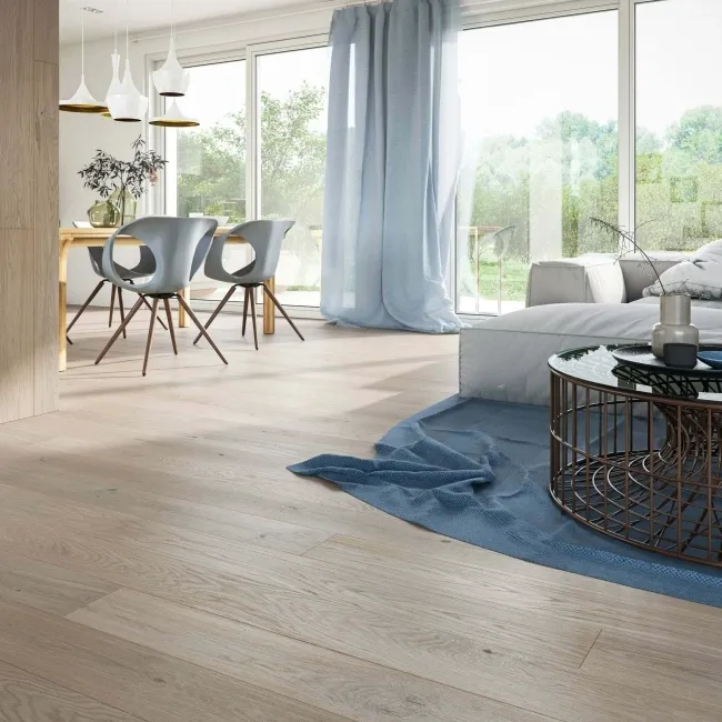 Medio Storm Oak Engineered Flooring 14mm x 130mm Lacquered