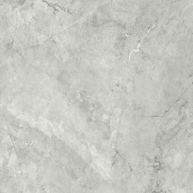 Immense Grey Stone Effect Polished Porcelain Floor Tile