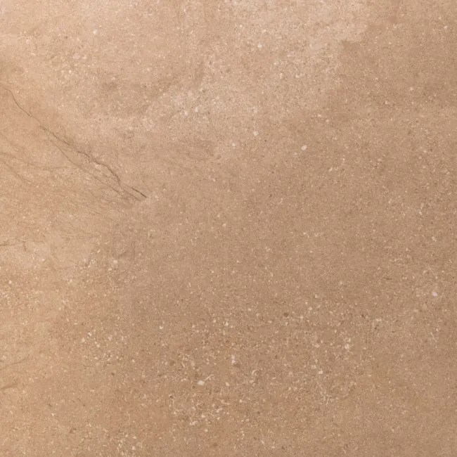 Portman Beige Stone Effect Matt Porcelain Outdoor Slab Tile