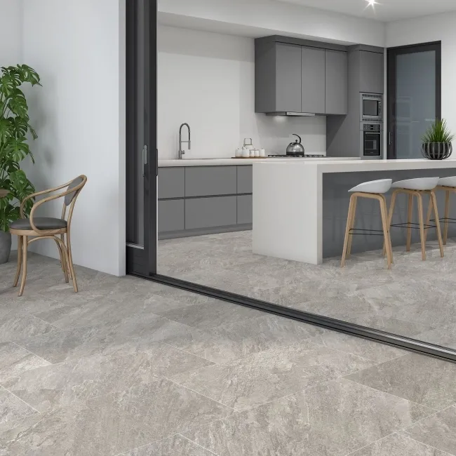 Quartz Stone Effect Taupe Anti Slip Porcelain Tile