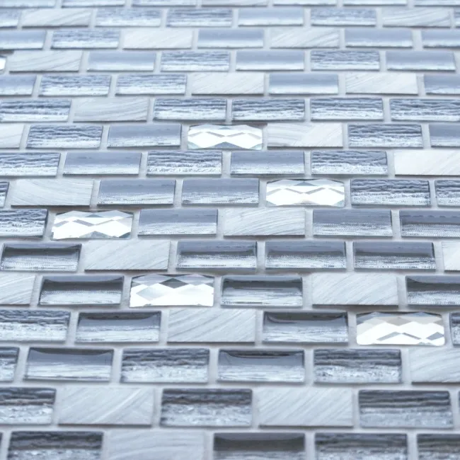 Grace Silver Glass Mosaic 288x306