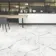 Carrera White Marble Effect Rectified Matt Porcelain Floor Tile