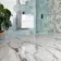 Fantasy Calacatta Taupe Polished Marble Effect Porcelain Wall and Floor Tile