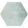 Oasis Aquamarine Hexagon Matt Porcelain Wall and Floor Tile