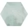 Oasis Aquamarine Hexagon Matt Porcelain Wall and Floor Tile