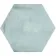 Oasis Aquamarine Hexagon Matt Porcelain Wall and Floor Tile