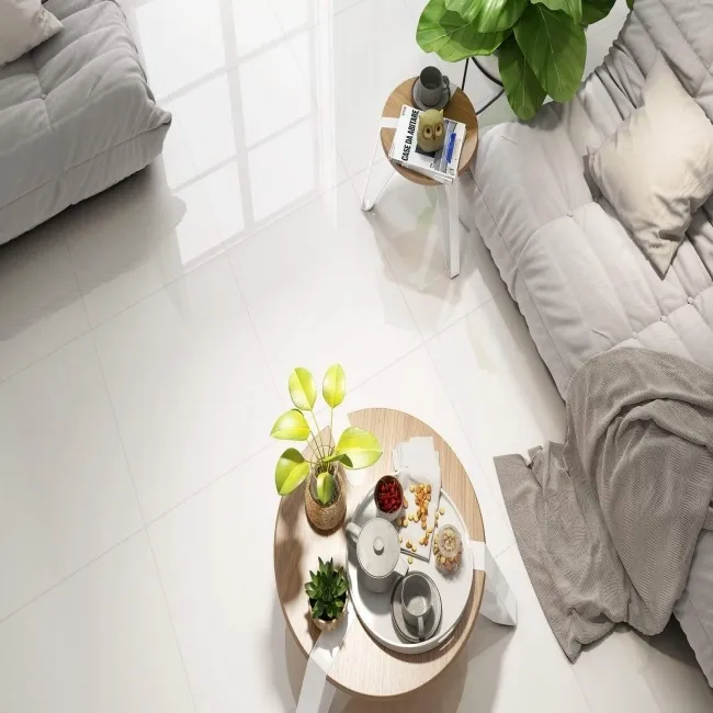 Blanco Rectified Gloss Porcelain Floor Tile