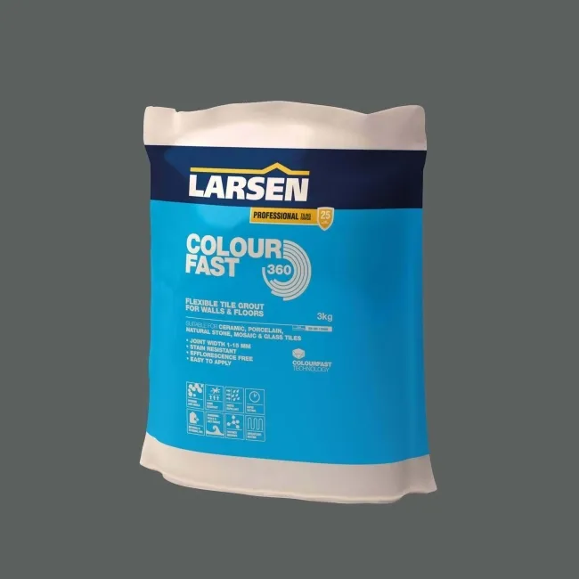 Colourfast 360 Flexible Anthracite Grout - 3kg