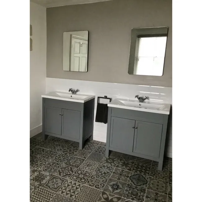 Ceramic Wall White Metro Tiles