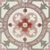 Granada Pink Victorian Patterned  Matt Ceramic Floor Tile