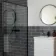 Linear Dark Grey Gloss Wall Tiles