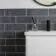 Linear Dark Grey Gloss Wall Tiles