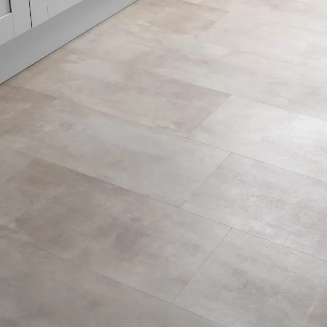 Antalya Beige Stone Tile Luxury Click Vinyl Flooring 5.5mm