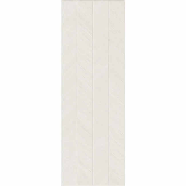 Bercy Chevron Decor Sand Concrete Effect Matt Ceramic Wall Tile