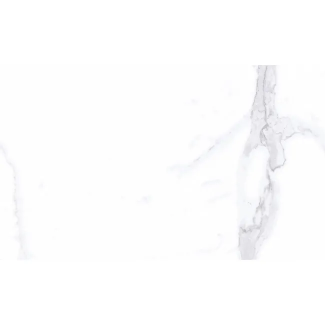 Carrara White Marble Effect Gloss Ceramic Wall Tile