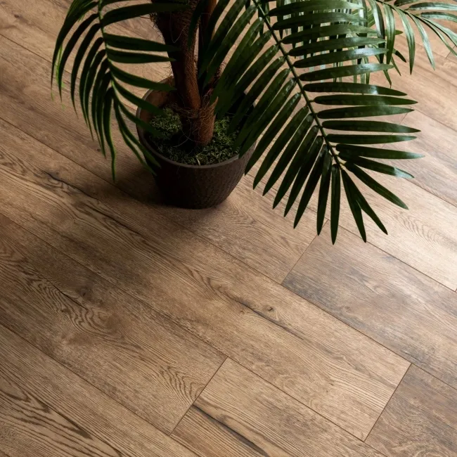 Craft Cool Brown Oak Pure+ Laminate Flooring 12mm