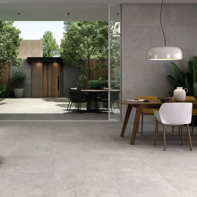 Crassana Grey Concrete Effect Matt Large Porcelain Floor Tile