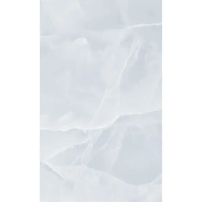 Garner Blue Onyx Marble Effect Gloss Ceramic Wall Tile